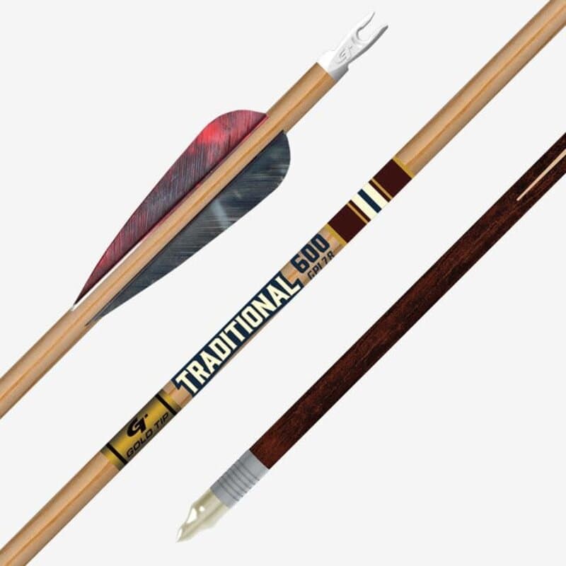 Gold Tip Traditional Classic 4" Feather 400 Spine