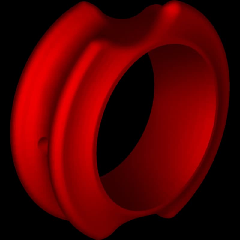 G5 Meta Pro Peep 3/16" Red