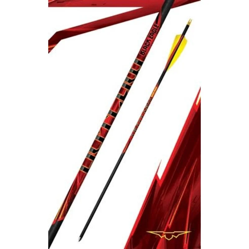 Black Eagle Outlaw Feather Fletched Arrows  700(6 Pk)