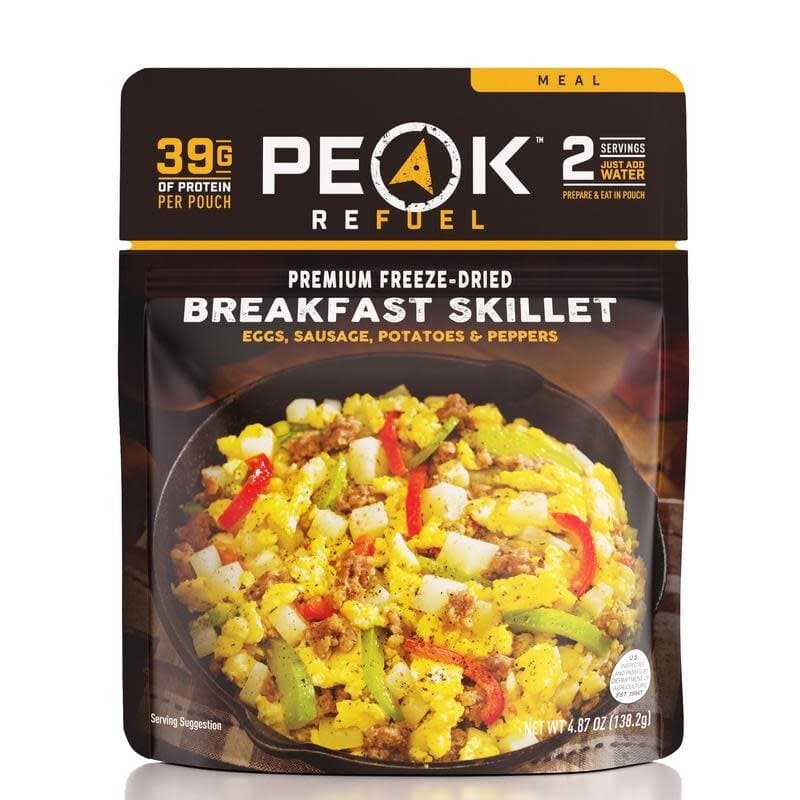 Peak Refuel Freeze Dried Meals Breakfast Skillet Meal