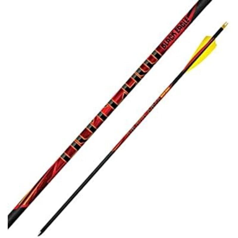 Black Eagle Outlaw Feather Fletched Arrows  350 (6 Pk)