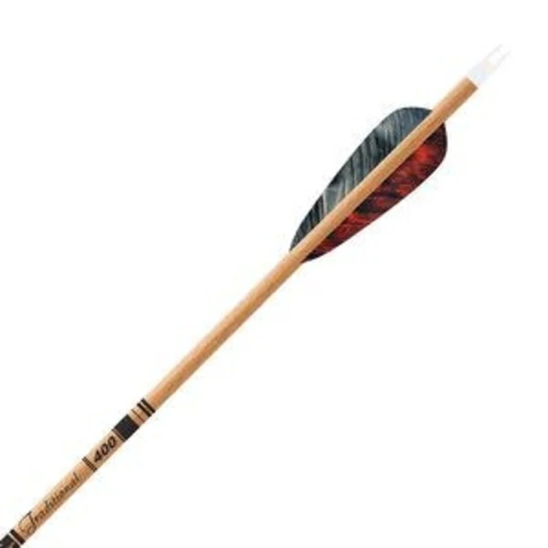 Gold Tip Traditional  4" Feather 500 Spine