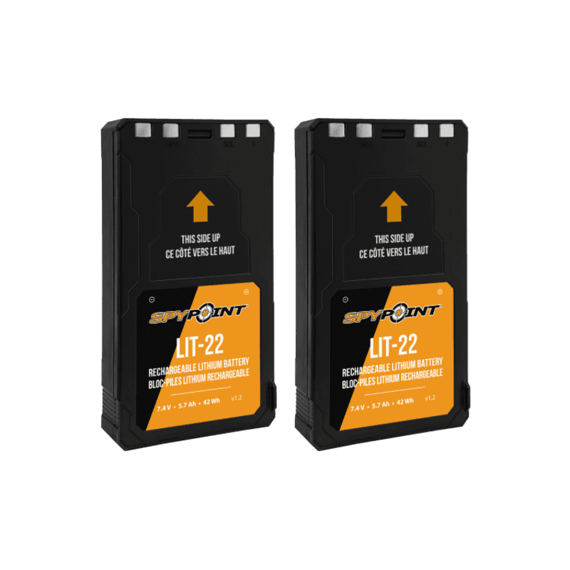 Spypoint Lit 22 Lithium Battery Pack Twin Pk