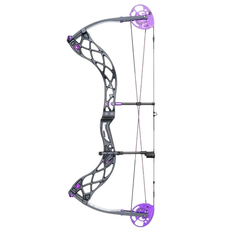 Bowtech Carbon Rose 40# pkg Black CF , LH