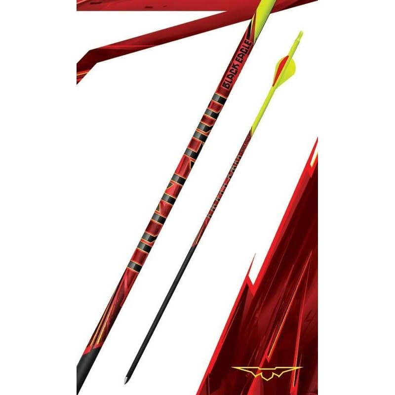 Black Eagle Outlaw Yellow Crested Arrows 400 (6pk)