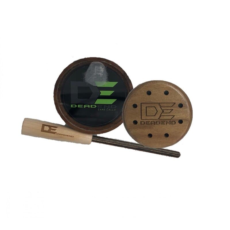 DEAD END Roadblock Walnut/Glass Turkey Pot Call