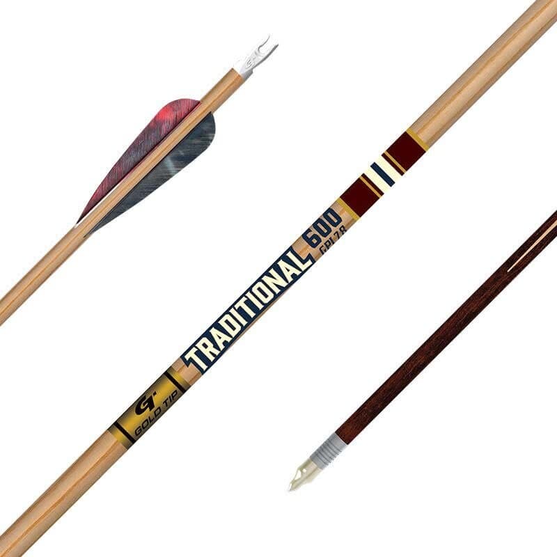 Gold Tip Traditional Classic 4" Feather 340 Spine